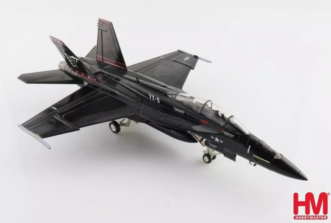 Hobby Master HA5136 F/A-18F Super Hornet, "Vandy I", 166673 VX-9, US Navy, March 2023  (unarmed version)