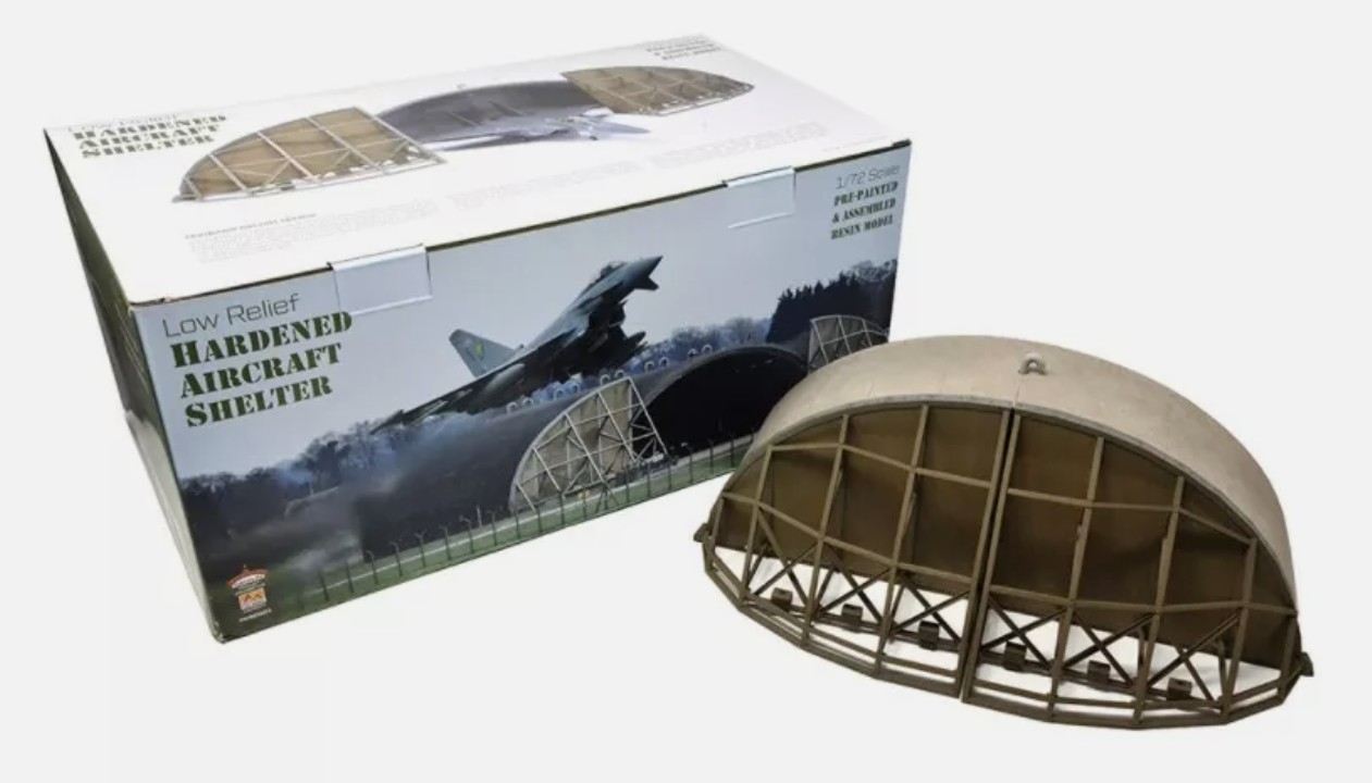 Scenecraft PKSC001 Low Relief Hardened Aircraft Shelter 1:72 Scale