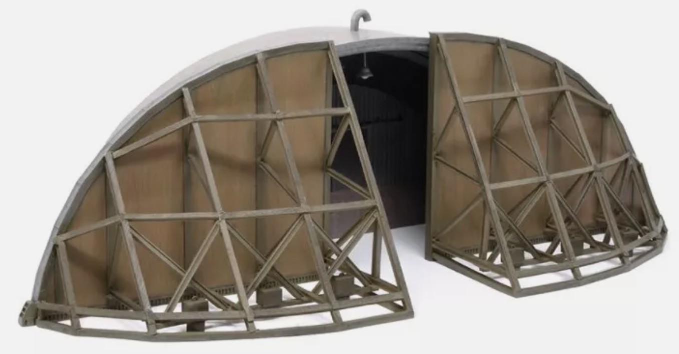 Scenecraft PKSC001 Low Relief Hardened Aircraft Shelter 1:72 Scale