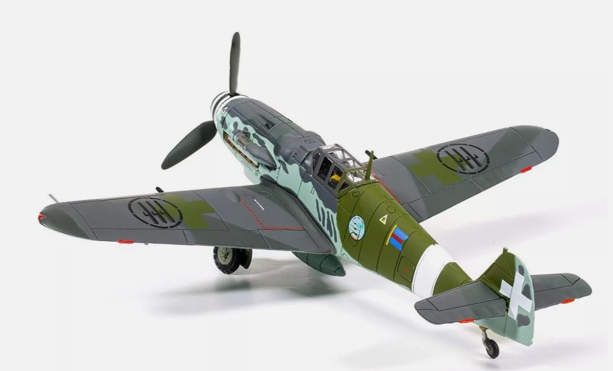 Corgi AA27112 Messerschmitt Me109G-6 (Trop), Regia Aeronautica Sicily, July 1943