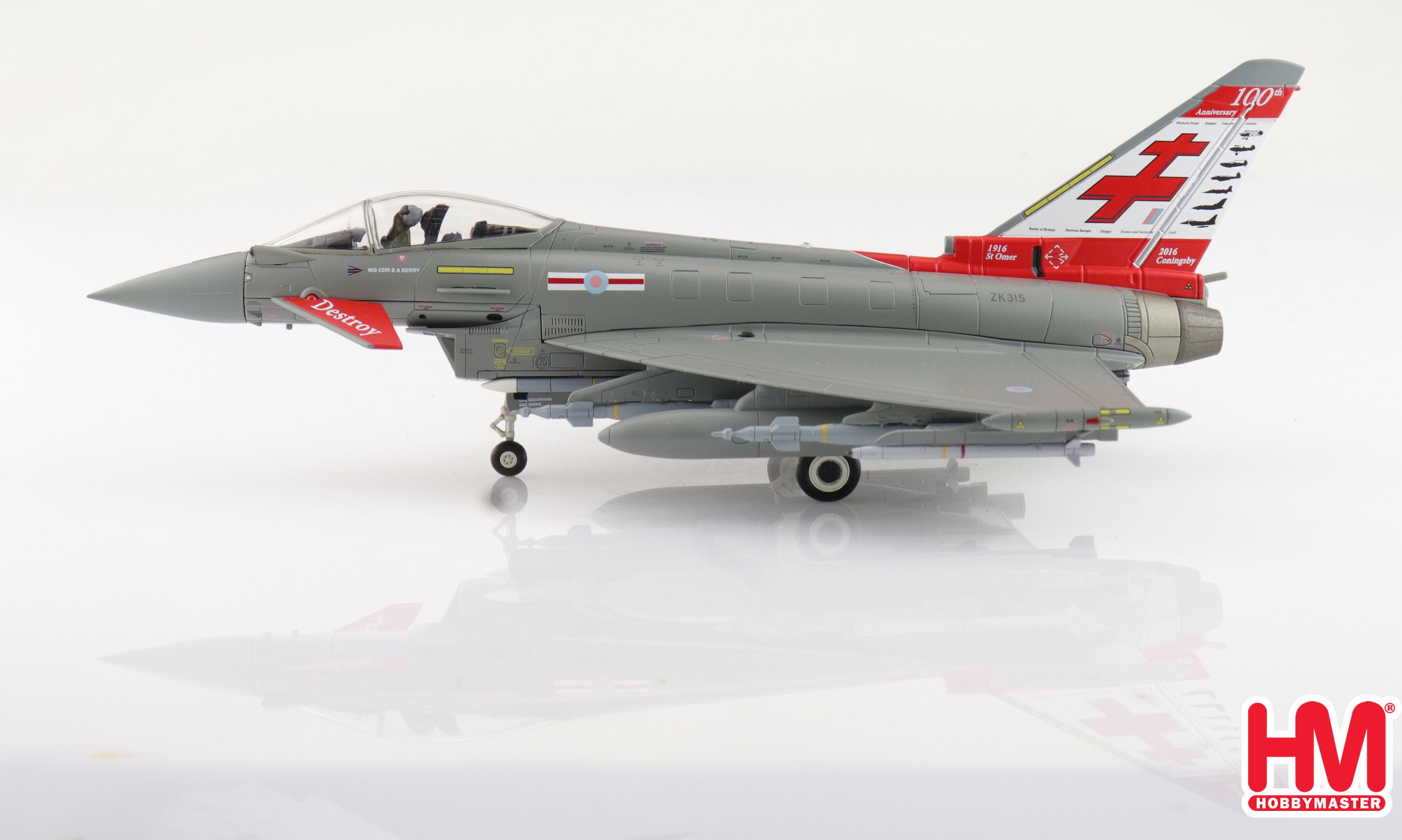 Hobby Master HA6624 Eurofighter Typhoon ZK315, 41 Sqn., RAF Coningsby, 2015