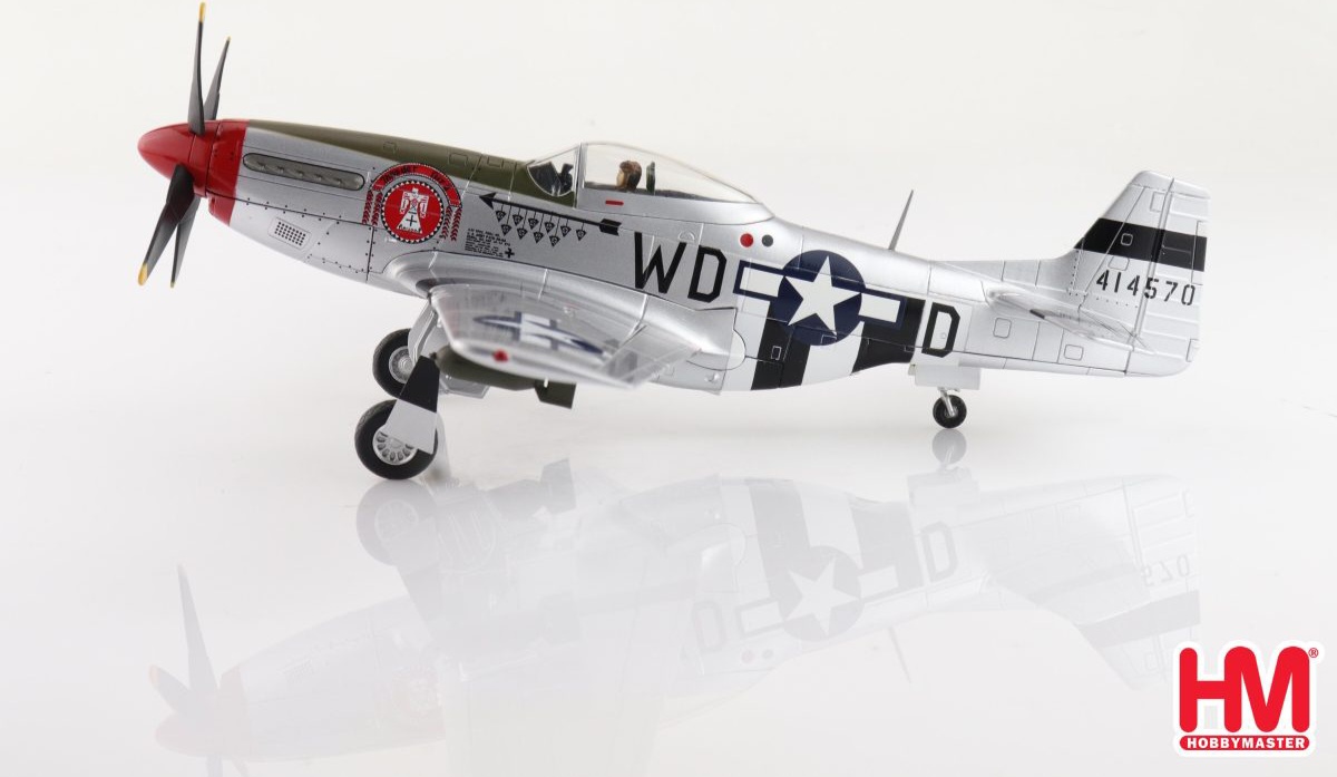 Hobby Master HA7750 P-51D Mustang 335 FS/4 FG “Captain Ted Lines”