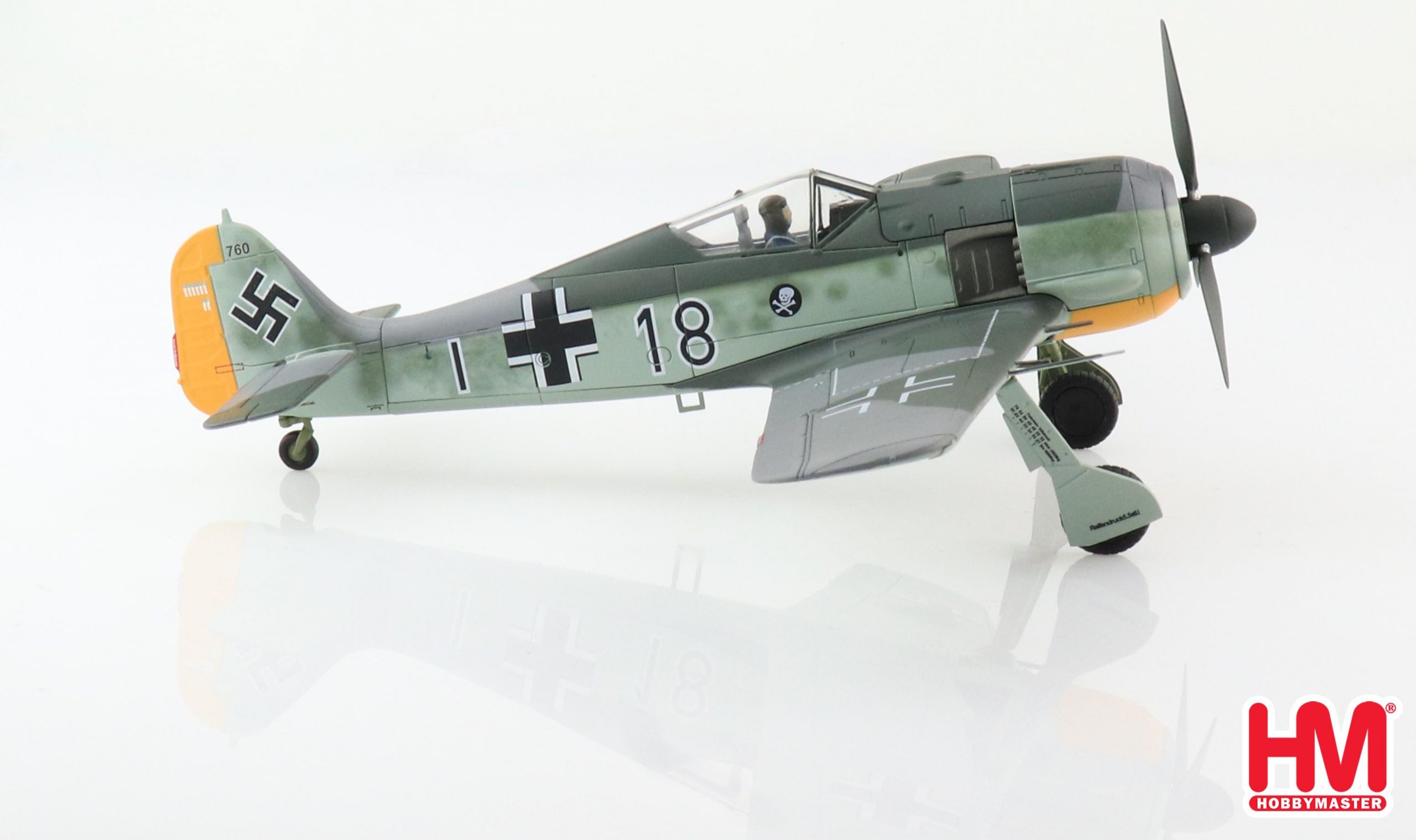 Hobby Master HA7428 FW 190A-4 Fw. R. Eisele, 8./JG 2, Brest-Guipavas, France, Jan 1943