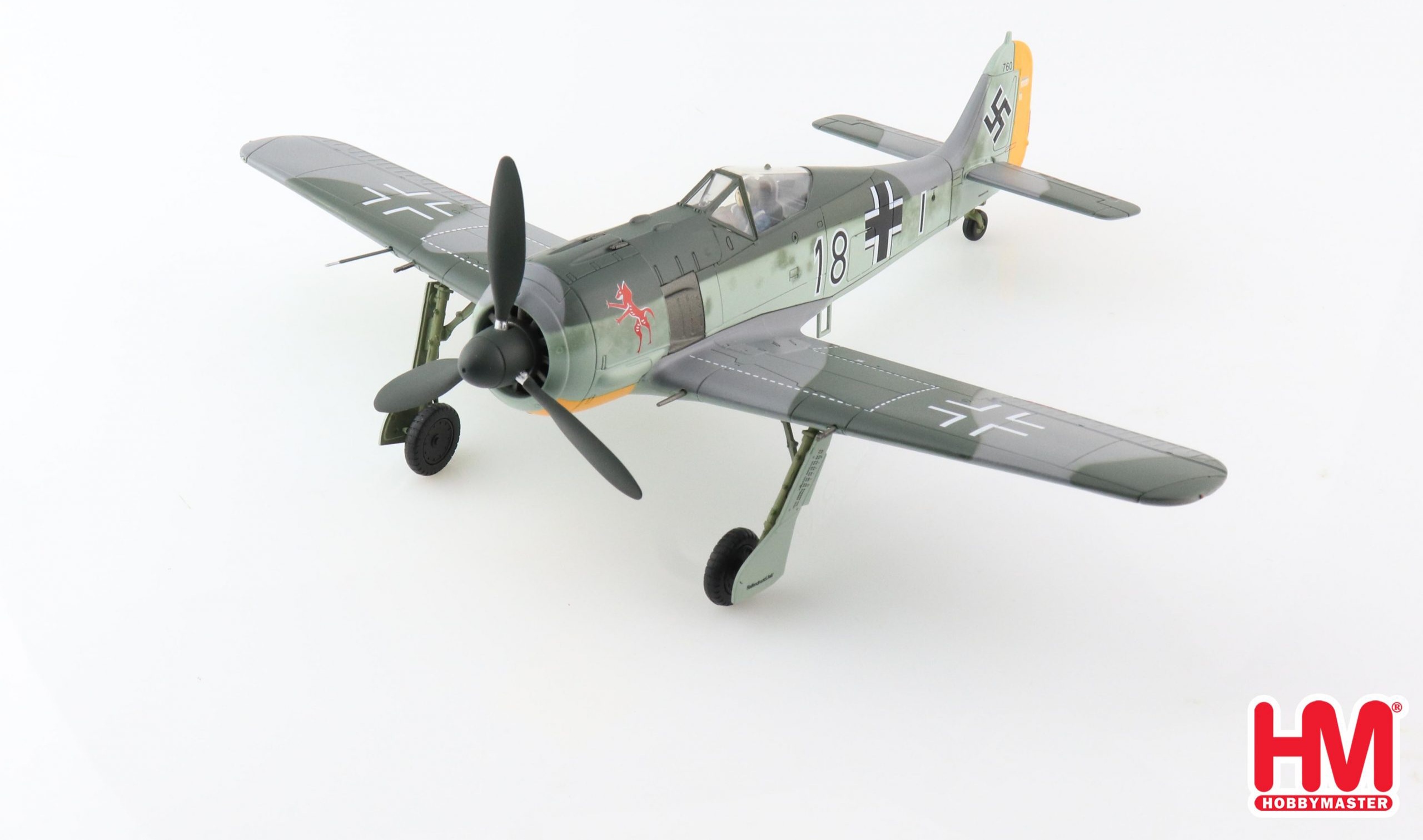 Hobby Master HA7428 FW 190A-4 Fw. R. Eisele, 8./JG 2, Brest-Guipavas, France, Jan 1943