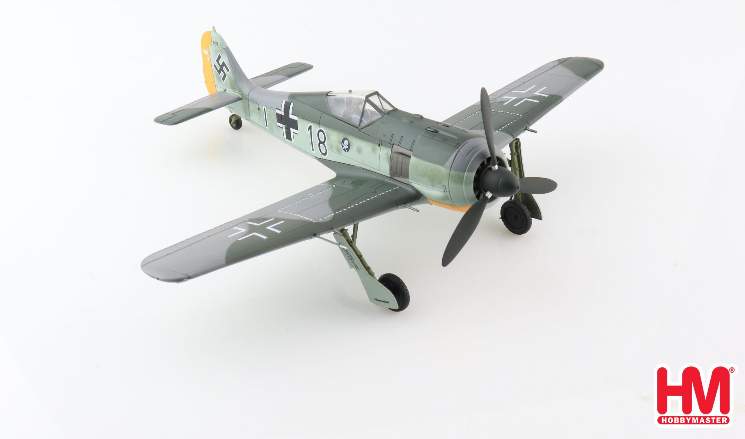 Hobby Master HA7428 FW 190A-4 Fw. R. Eisele, 8./JG 2, Brest-Guipavas, France, Jan 1943