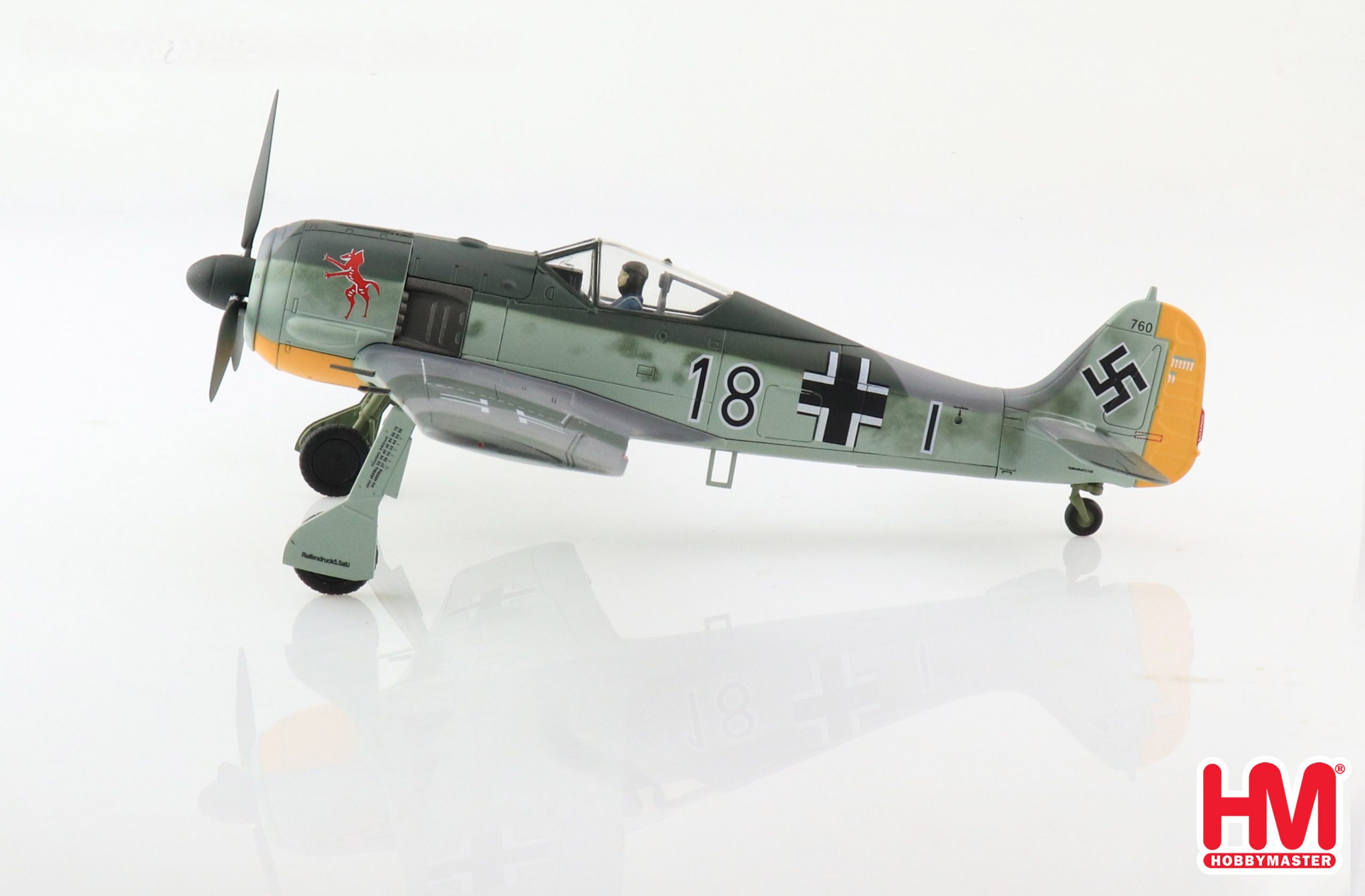 Hobby Master HA7428 FW 190A-4 Fw. R. Eisele, 8./JG 2, Brest-Guipavas, France, Jan 1943