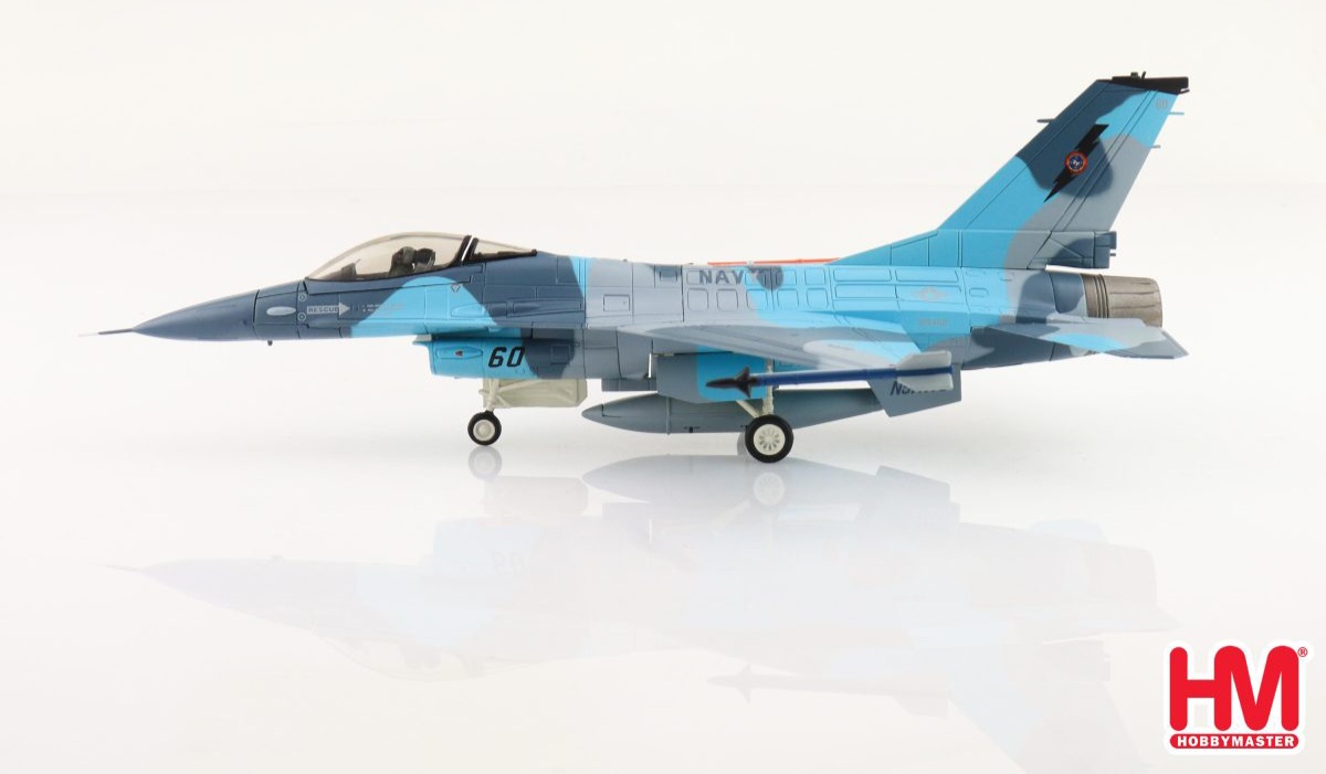 Hobby Master HA38018 Lockheed F-16A “NSAWC Adversary” 920409/60, US Navy, 2006 to 2008