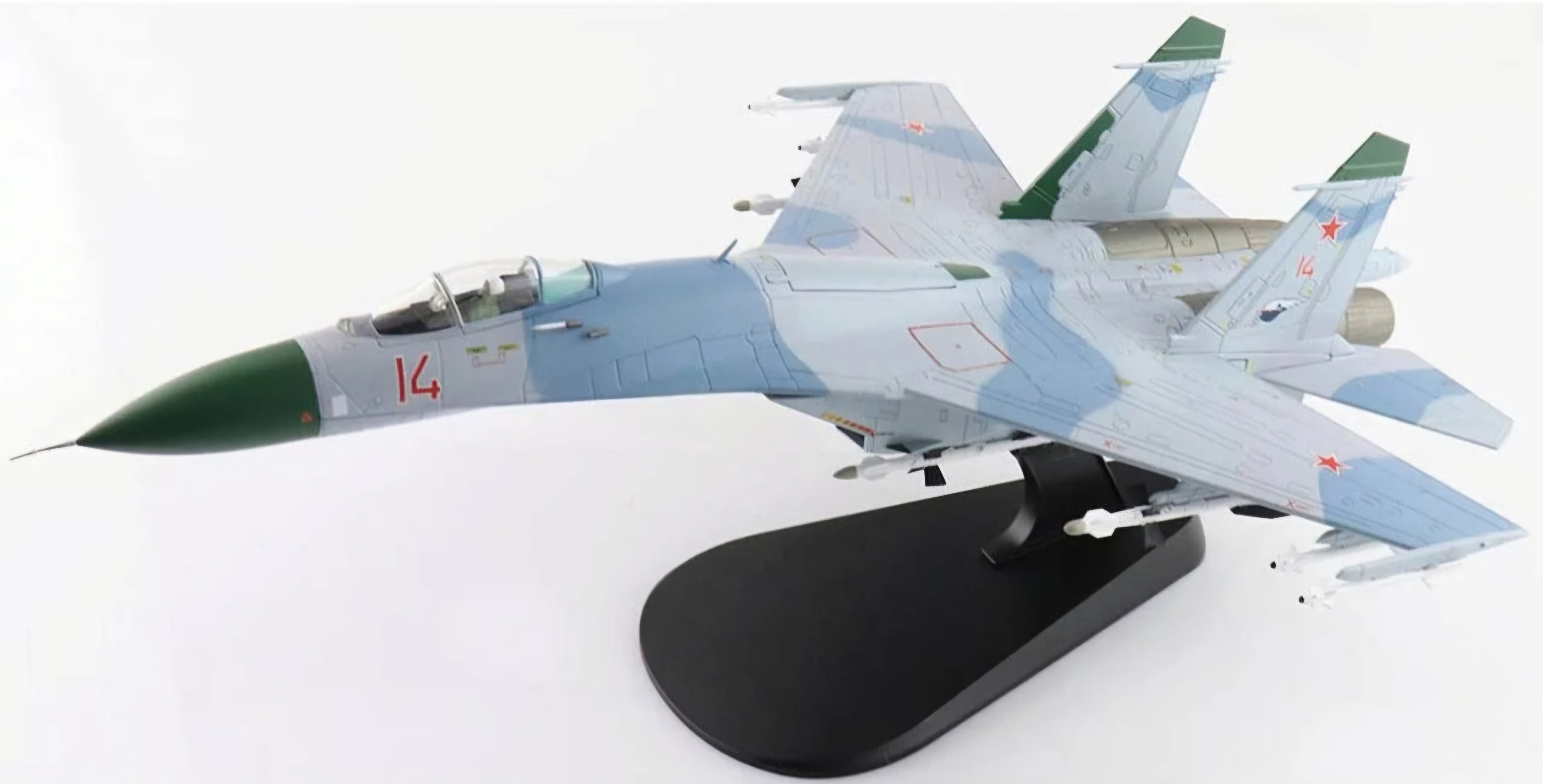 Hobby Master HA6020 Sukhoi Su-27 Flanker-B Russian Air Force, Red 14, 1990