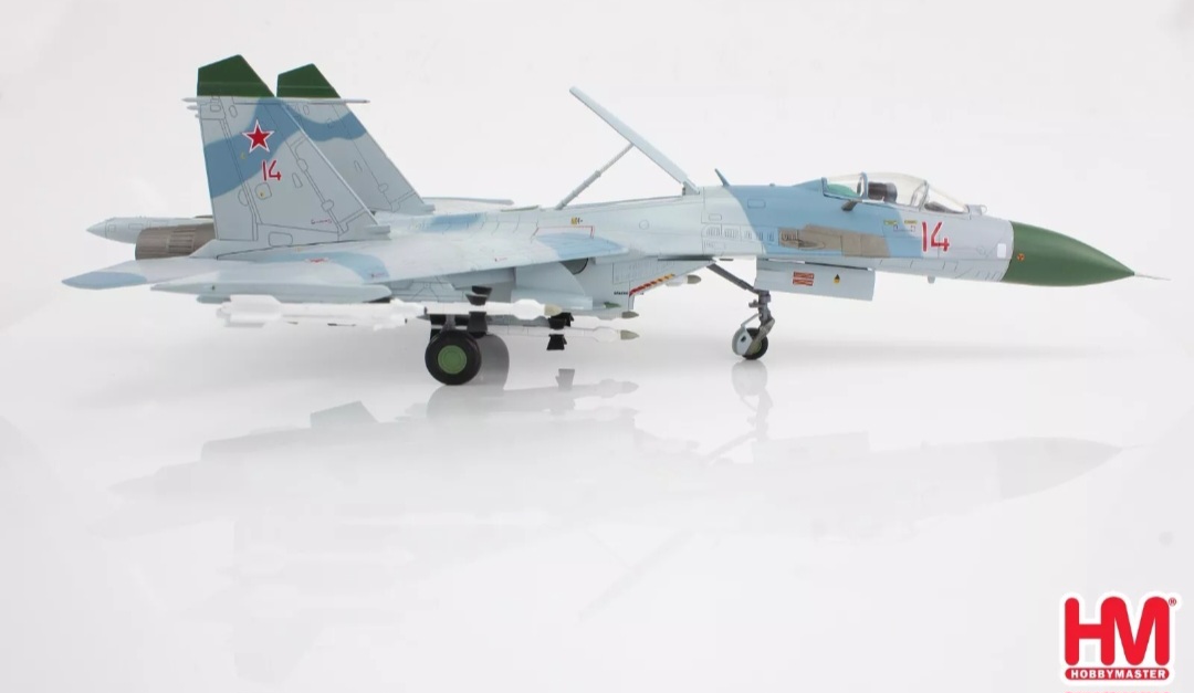Hobby Master HA6020 Sukhoi Su-27 Flanker-B Russian Air Force, Red 14, 1990