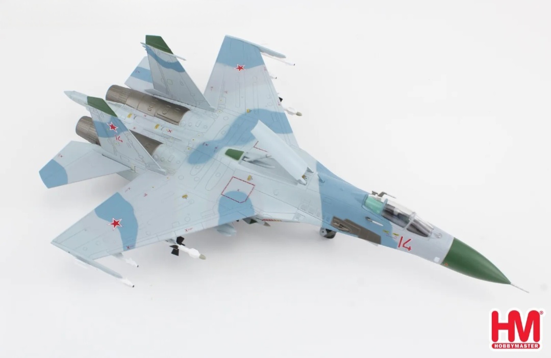 Hobby Master HA6020 Sukhoi Su-27 Flanker-B Russian Air Force, Red 14, 1990