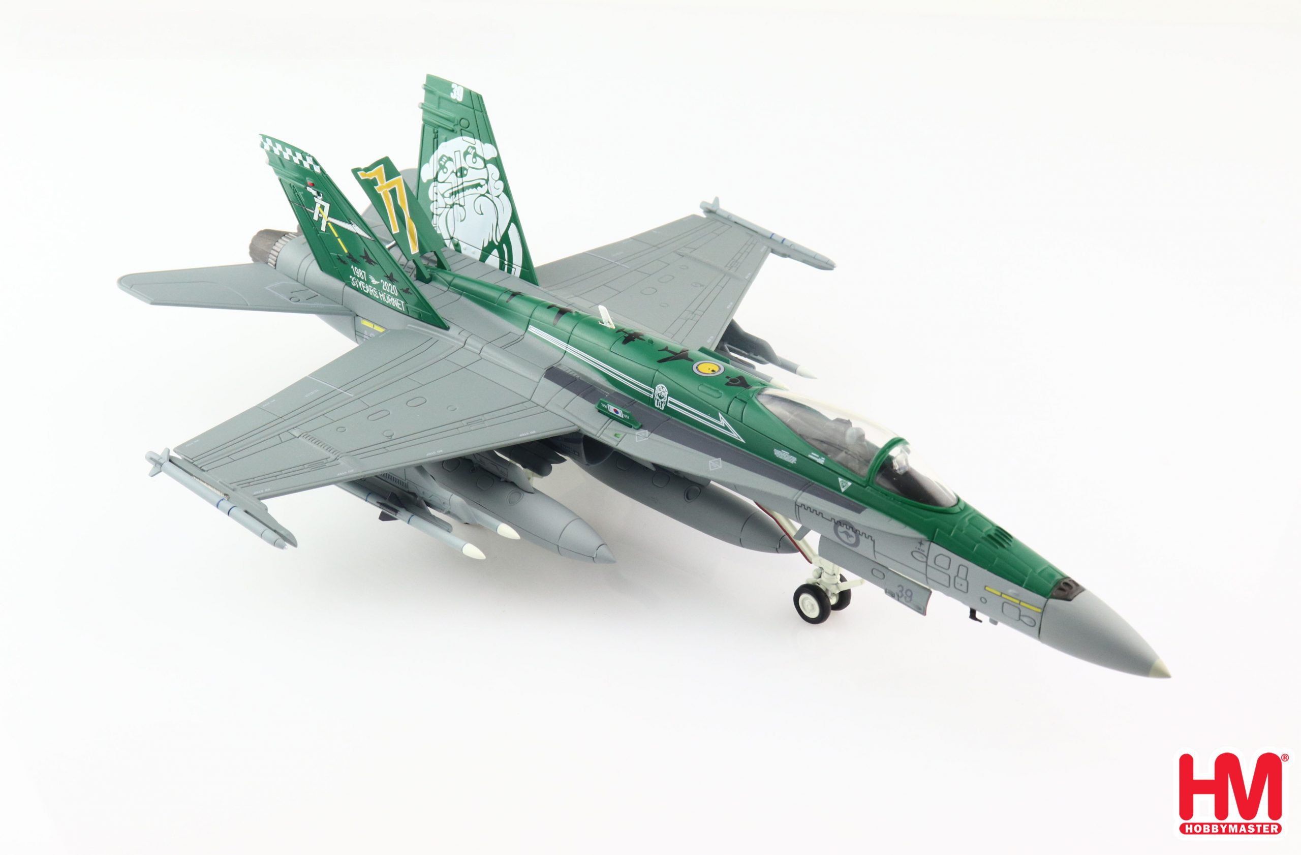 Hobby Master HA3558 F/A-18A Hornet A21-39, No. 77 Squadron, RAAF, Dec 2020 “33 Years Hornet of 77 Squadron of RAAF”