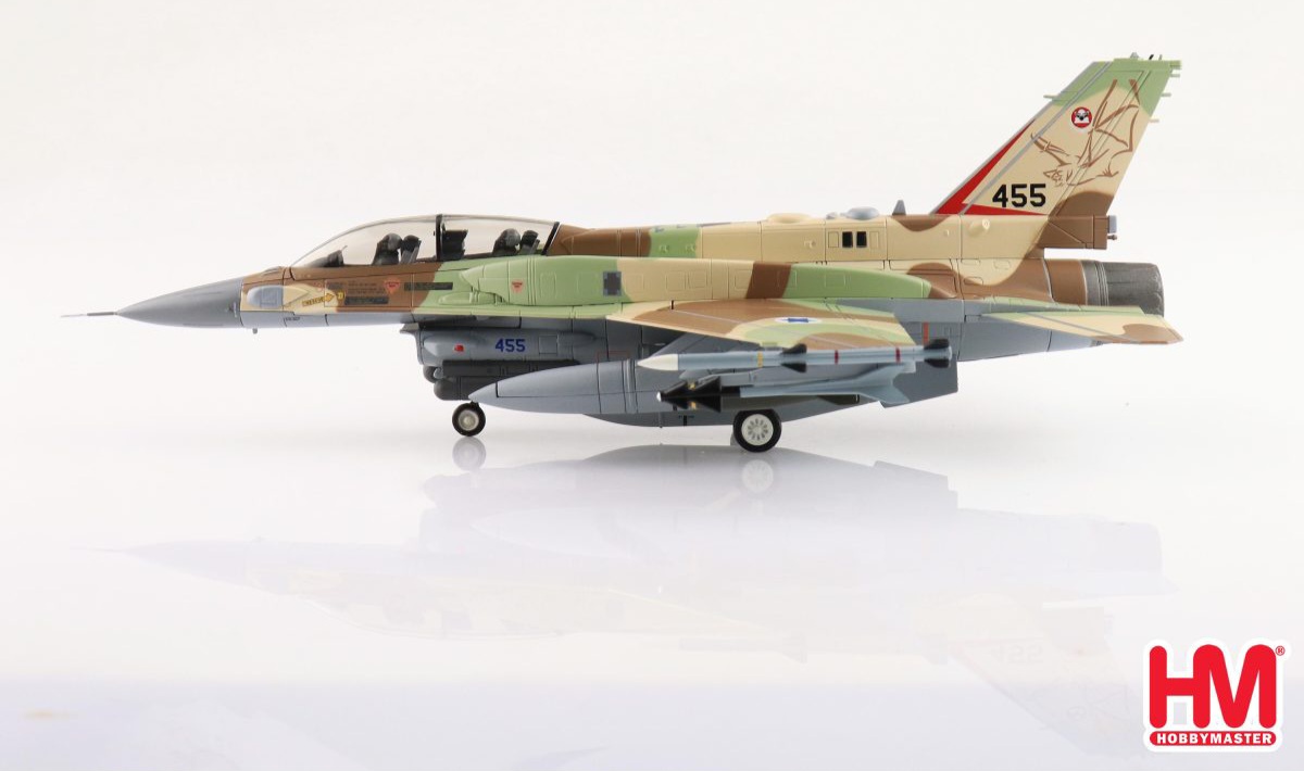 Hobby Master HA38037 Lockheed F-16I Sufa 455, 119 Squadron “The Bat”, IAF (with 4 x MK.117)