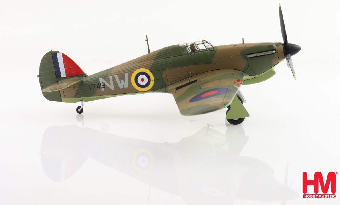 Hobby Master HA8613 Hawker Hurricane MK. Ia V7419, S/Ldr Marmaduke Thomas St. John Pattle,   No 33 Sqn., RAF, Greece, March – April 1941