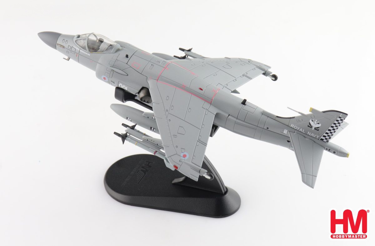 Hobby Master HA4108 Sea Harrier FA.2 ZH796, Royal Navy, 2018 (w/ Sea Eagle missiles)