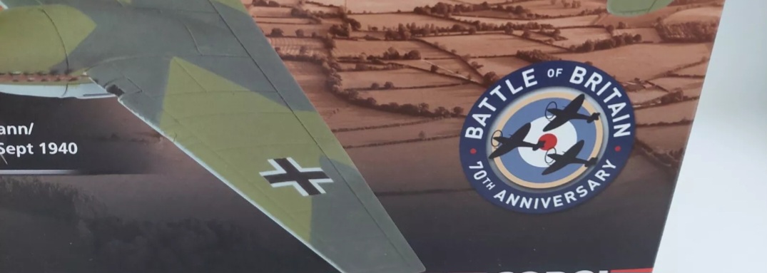 Corgi AA38505 Messerschmitt BF110C-1 ZG26 'Horst Wessel' Fw. Hermann Brinkmann/Bordfunker Uffz. Erwin Gruschow, September 1940