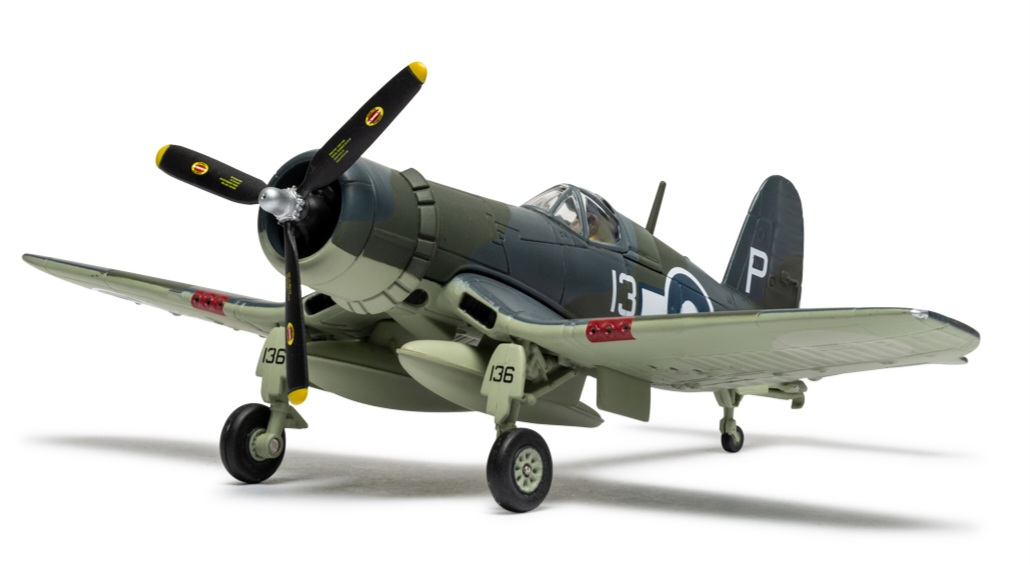Corgi AA33016 Corsair MkII, JT537 - 1836 Naval Air Squadron - Sub Lt Donald J Sheppard - RRP £59.99