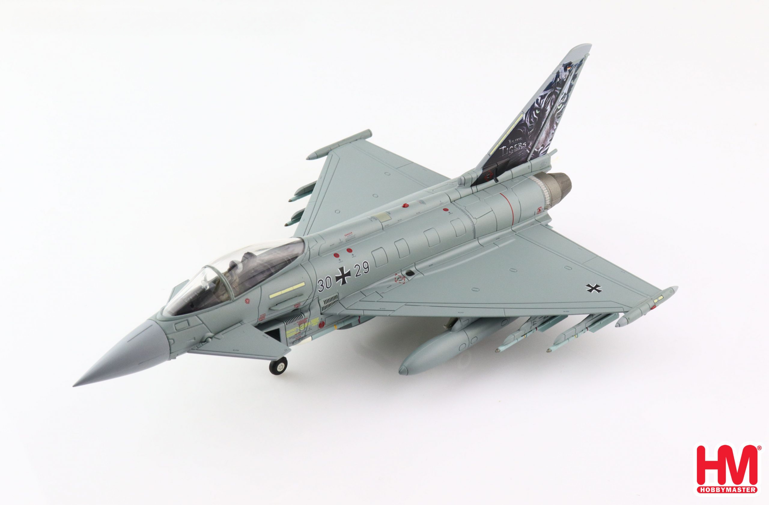 Hobby Master HA6652 Eurofighter Typhoon “Bavarian Tigers” 30+29, JG 74, Neurburg Air Base, 2013 - RRP £101.99
