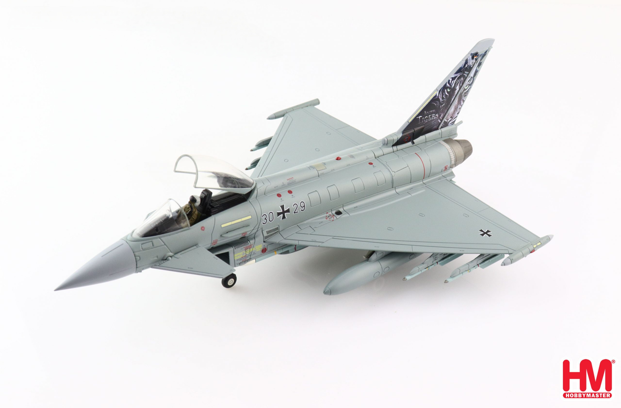Hobby Master HA6652 Eurofighter Typhoon “Bavarian Tigers” 30+29, JG 74, Neurburg Air Base, 2013 - RRP £101.99