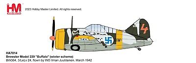 Hobby Master HA7014 Brewster Model 239 "Buffalo" (winter scheme) BW364, 3/LeLv 24, flown by WO Ilmari Juutilainen, March 1942