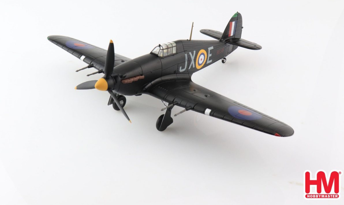 Hobby Master HA8653  Hawker Hurricane IIc BE581, F/Lt Karel M Kuttlelwasher, No.1 Sqn., Tangmere 1942  (RRP £94.99)