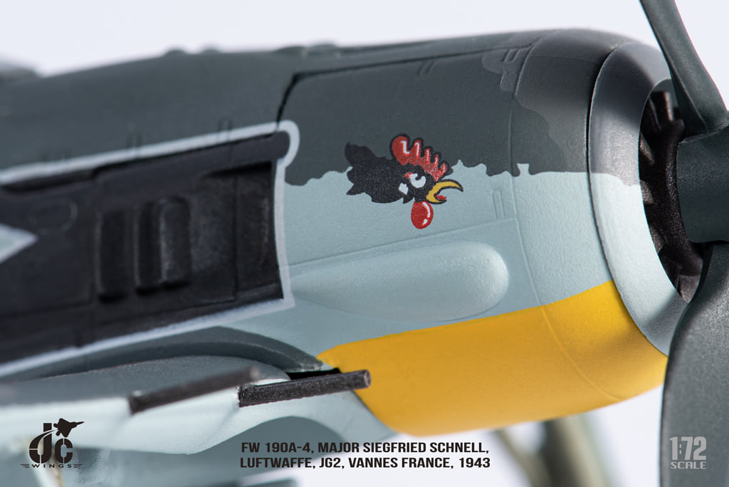 JC Wings JCW72FW190002  FW 190A-4 Major Siegfried Schnell, Luftwaffe, JG2, France 1943  (RRP £59.99)