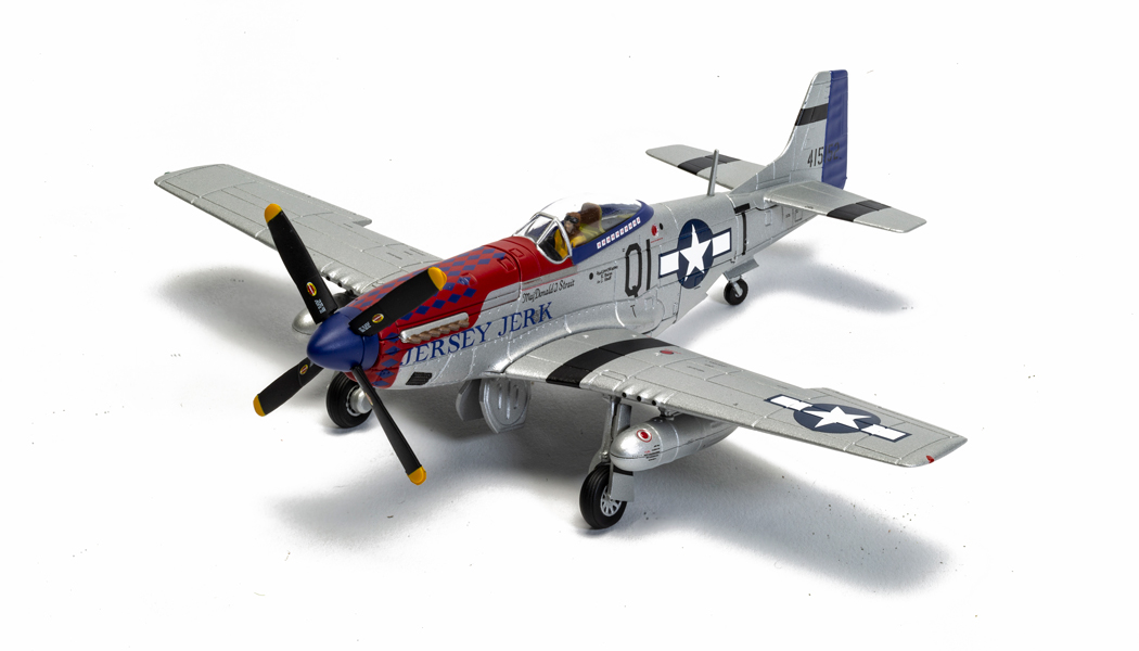 Corgi AA27708  North American P-51D Mustang 'Jersey Jerk' - USAAF 9th Air Force -   Major Donald Strait