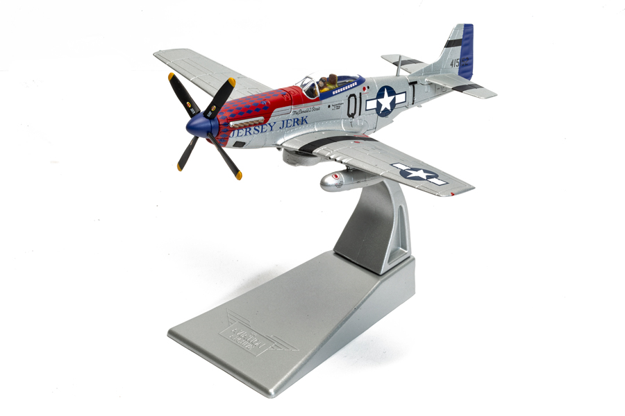 Corgi AA27708  North American P-51D Mustang 'Jersey Jerk' - USAAF 9th Air Force -   Major Donald Strait