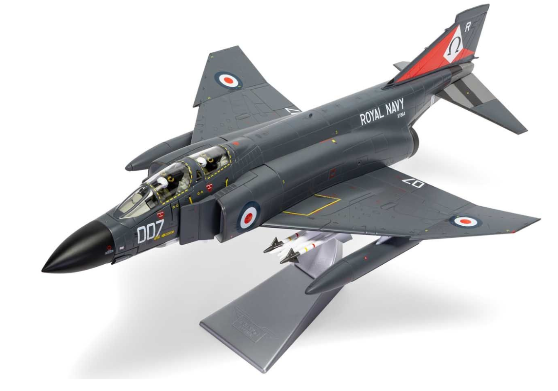 Corgi AA27901 McDonnell Douglas Phantom FG.1 XT864/007R No.892 Naval Air Squadron Fleet Air Arm HMS Ark Royal