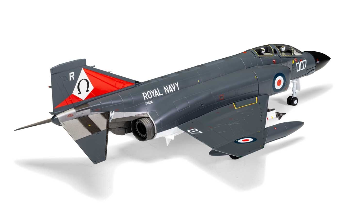 Corgi AA27901 McDonnell Douglas Phantom FG.1 XT864/007R No.892 Naval Air Squadron Fleet Air Arm HMS Ark Royal