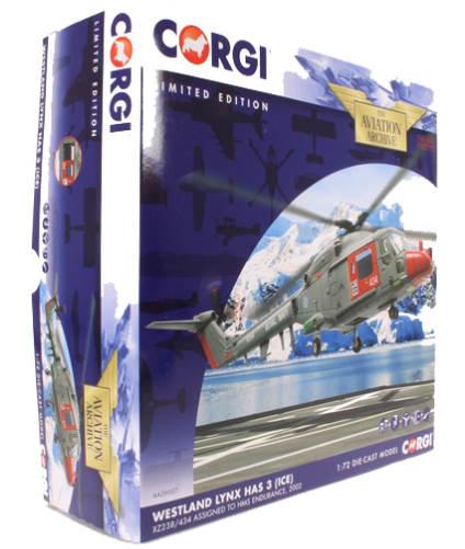 Corgi AA39007 Westland Lynx HAS 3 (ICE) XZ238/434 Assigned to HMS Endurance, 2002