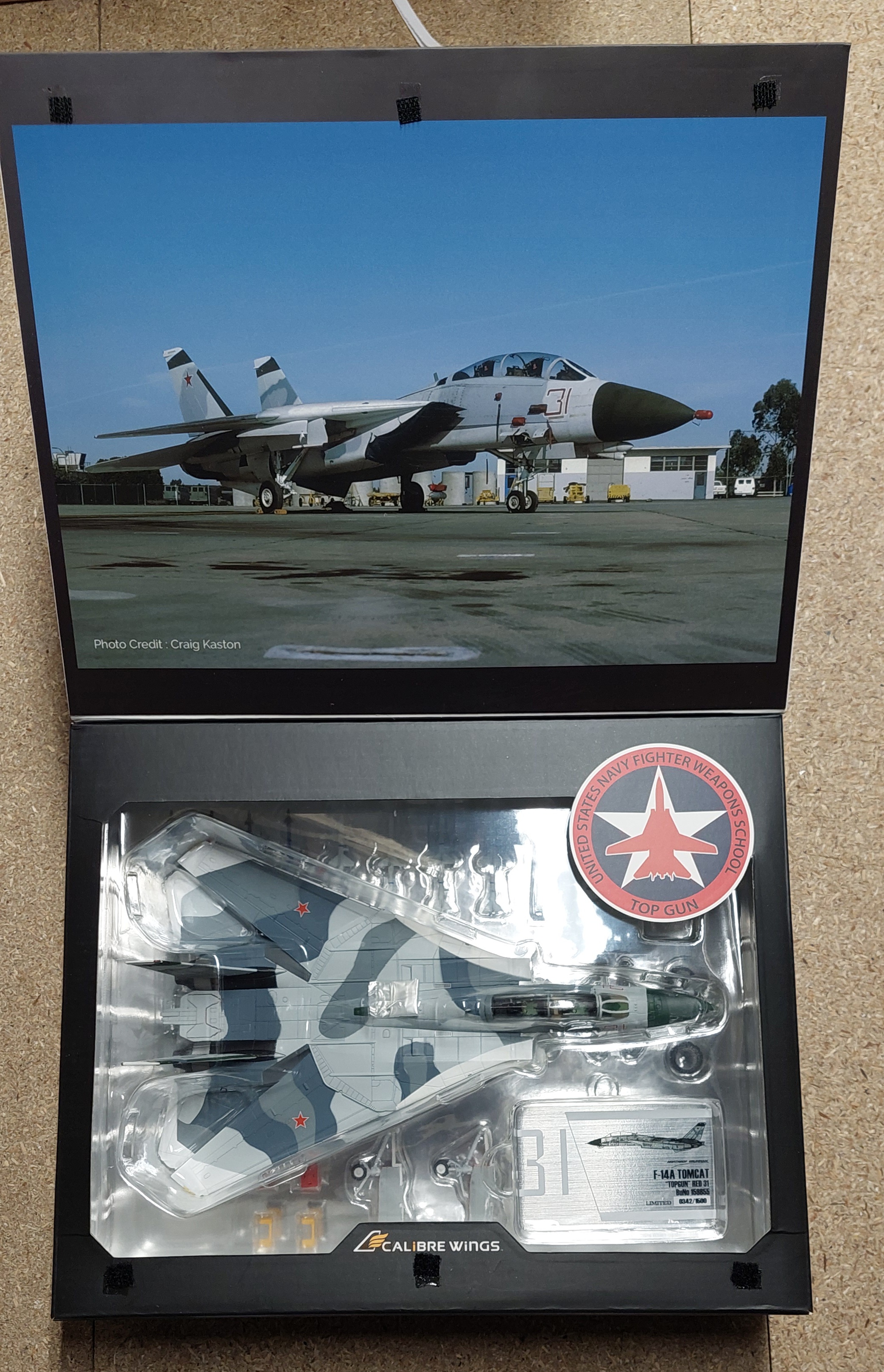 Calibre Wings CA72TP01 Grumman F-14A Red 31 Tomcatsky - 1/72 Scale