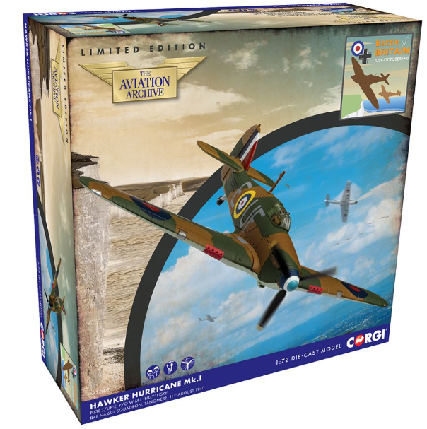 AA27609 Hawker Hurricane Mk.I - RAF No.601 - P/O 'Billy' Fiske (Battle of Britain 85)