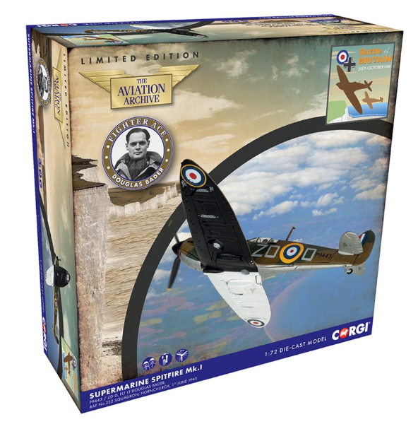 AA39216 Supermarine Spitfire MkI - RAF No.222 Sqn - Flt Lt Douglas Bader (Battle of Britain 85)