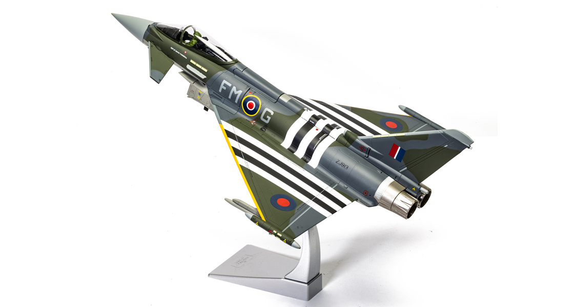 Corgi Aviation Archive AA29004 Eurofighter Typhoon FGR4 ‘Moggy' - RAF No.29 Sqn - 2024 D-Day Anniversary Display Scheme aircraft  RRP £189.99