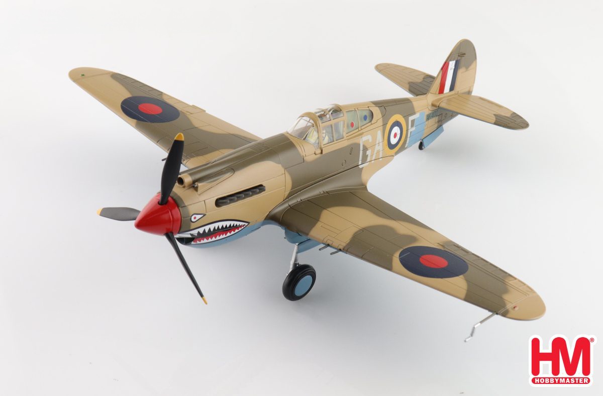 Hobby Master HA9205 Curtiss Tomahawk Mk. IIB “Neville F. Duke” GA-F, 112 Sqn., RAF, Egypt, 1941  