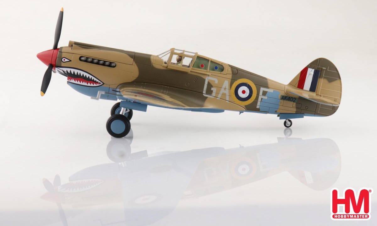 Hobby Master HA9205 Curtiss Tomahawk Mk. IIB “Neville F. Duke” GA-F, 112 Sqn., RAF, Egypt, 1941  