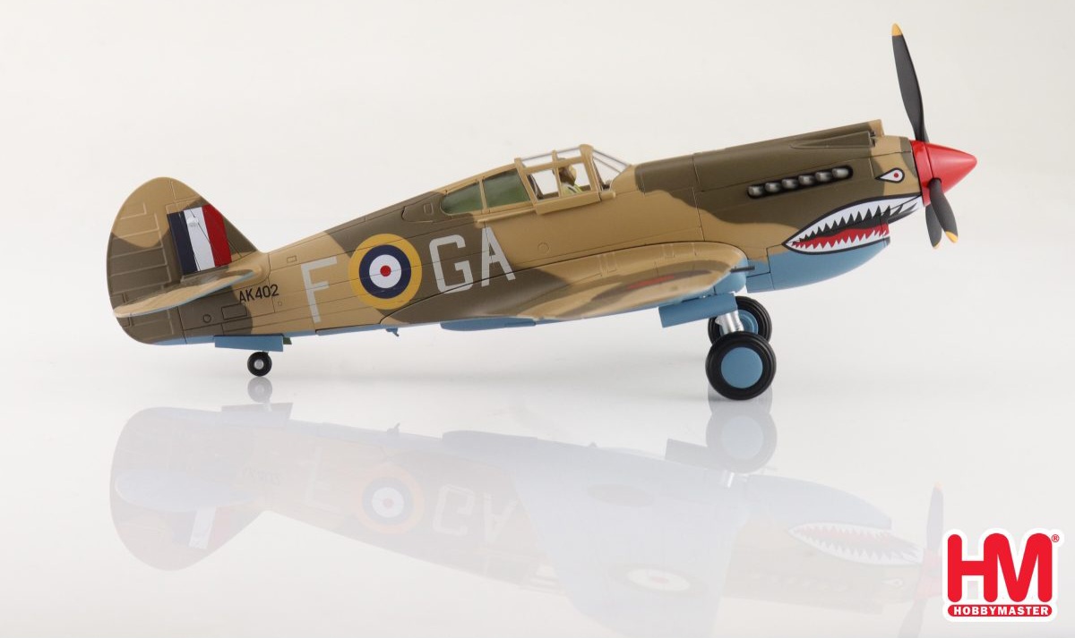 Hobby Master HA9205 Curtiss Tomahawk Mk. IIB “Neville F. Duke” GA-F, 112 Sqn., RAF, Egypt, 1941  