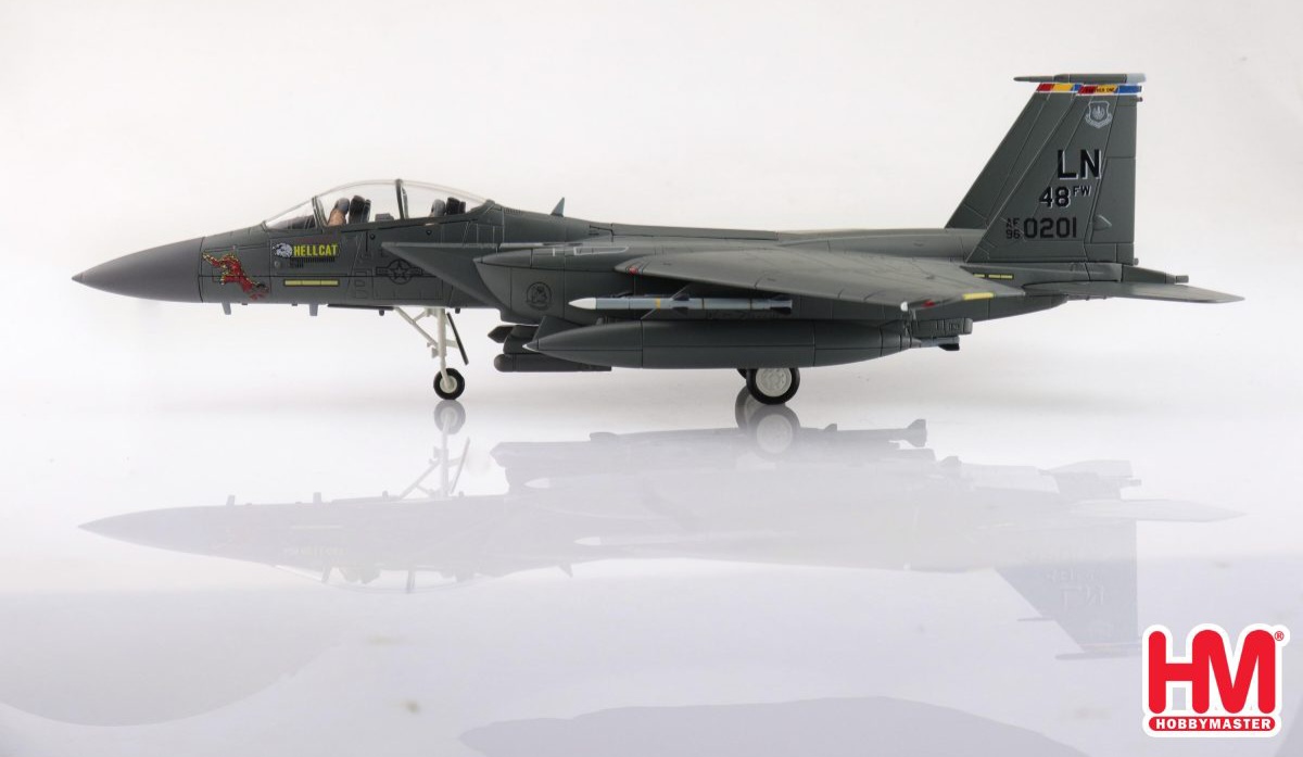 Hobby Master HA4549 F-15E “Hellcat” 96-0201, 494th FS, 48th FW, RAF Lakenheath, 2024 - Price £78.99  (RRP £89.99)