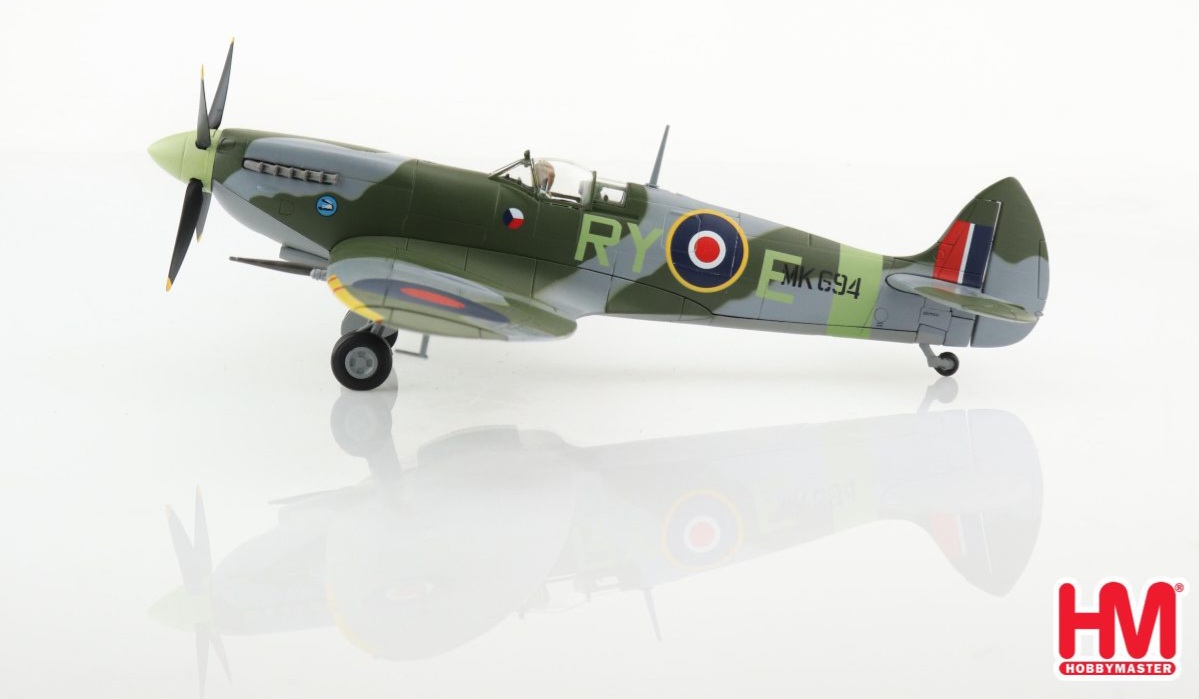 Hobby Master HA8325 Spitfire Mk.IXc MK694, flown by F/Lt. Jaroslav Dobrovolny, 313 Sqn., October 1944
