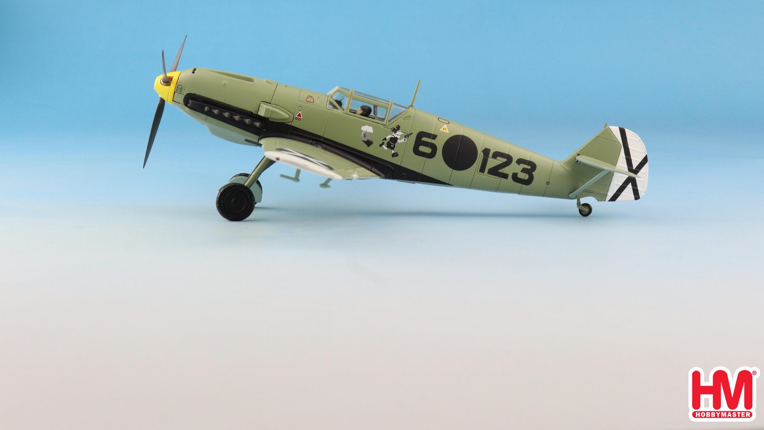 Hobby Master HA8717 Messerschmitt Bf 109E, Luftwaffe 3.J/88 Condor Legion, Hans Schmoller-Haldy, Spain, Spanish Civil War, March 1939