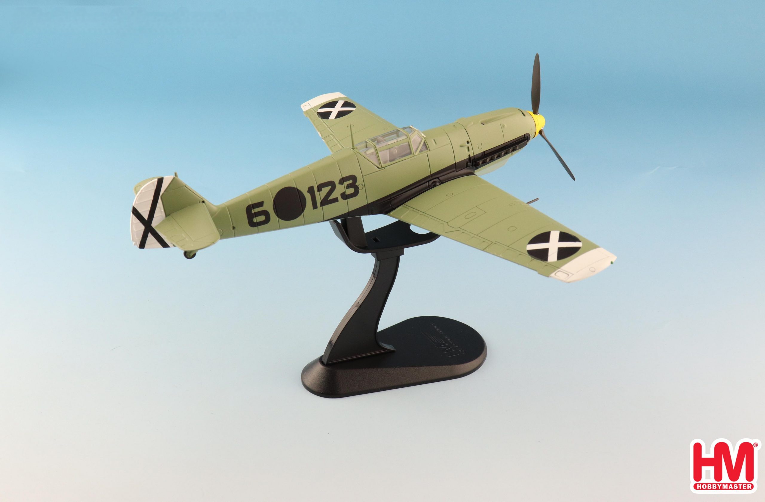 Hobby Master HA8717 Messerschmitt Bf 109E, Luftwaffe 3.J/88 Condor Legion, Hans Schmoller-Haldy, Spain, Spanish Civil War, March 1939
