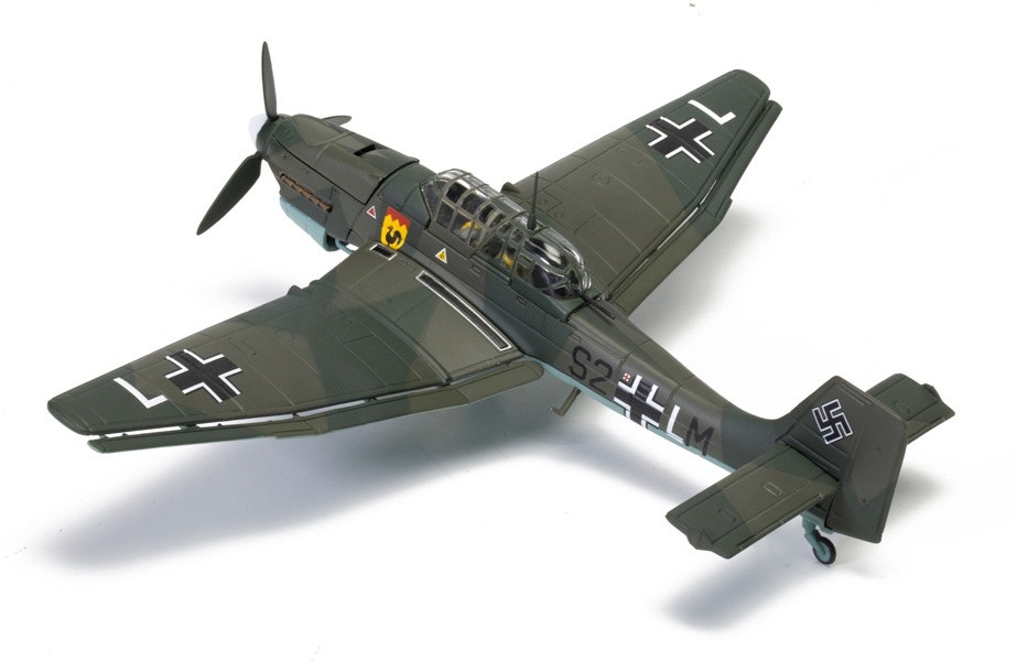 AA32520 Junkers Ju87B-1 Stuka - Uffz Pittroff and Uffz Scubert - Battle of Britain 85 Anniversary  (RRP £64.99)