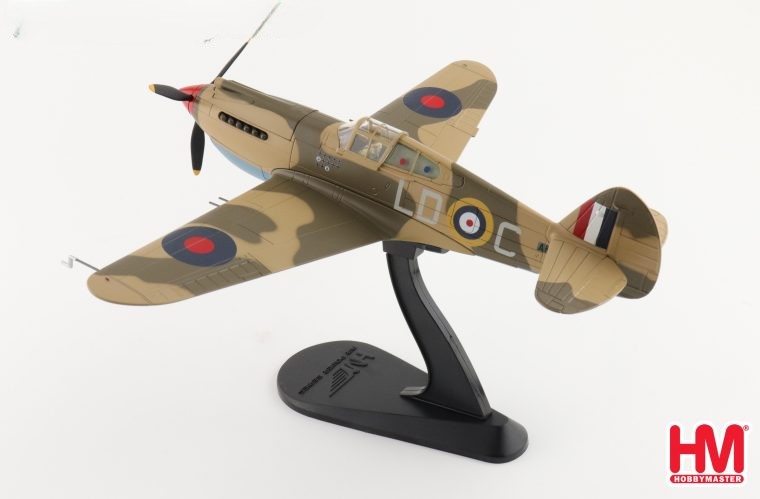 HobbyMaster HA9206 Tomahawk Mk. IIB "Clive Killer Caldwell" LD-C, 250 Sqn., RAF, North Africa 1942  Australia’s Top WW2 Air Ace and Top P-40 Ace of WW2
