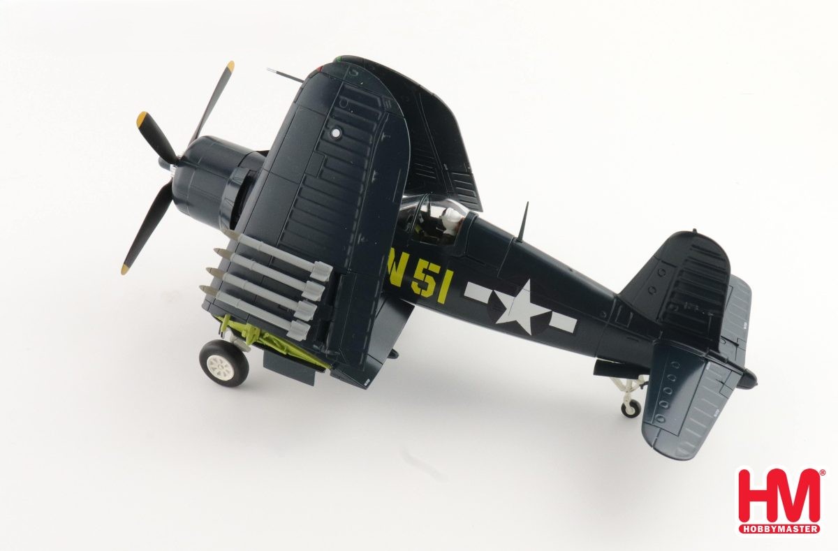 Hobby Master HA8227 F4U-4 Corsair N51, John Glenn, VMF-155, China 1945  One of the Original US Astronauts 