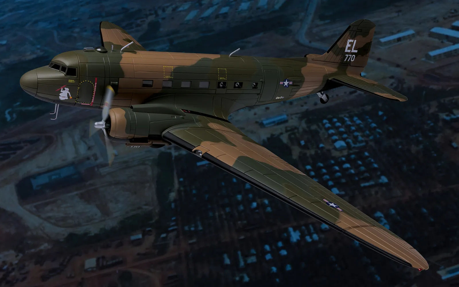 AA38212A Douglas™ AC-47 Gunship 'Spooky 71' (RRP £149.99)