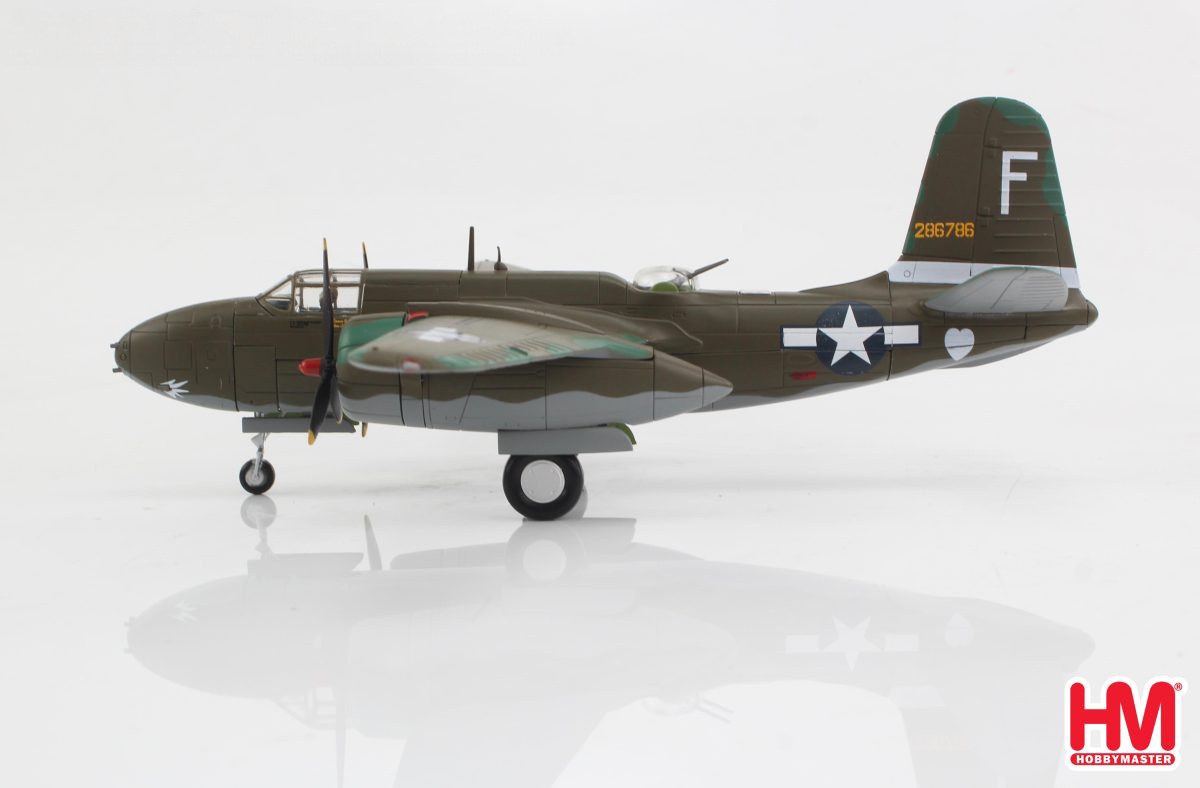 Hobby Master HA4211  Douglas A-20G “The Hell’N Pelican II” 42-86786, 388th BS, USAAF, Gusap Airfield, April 1944