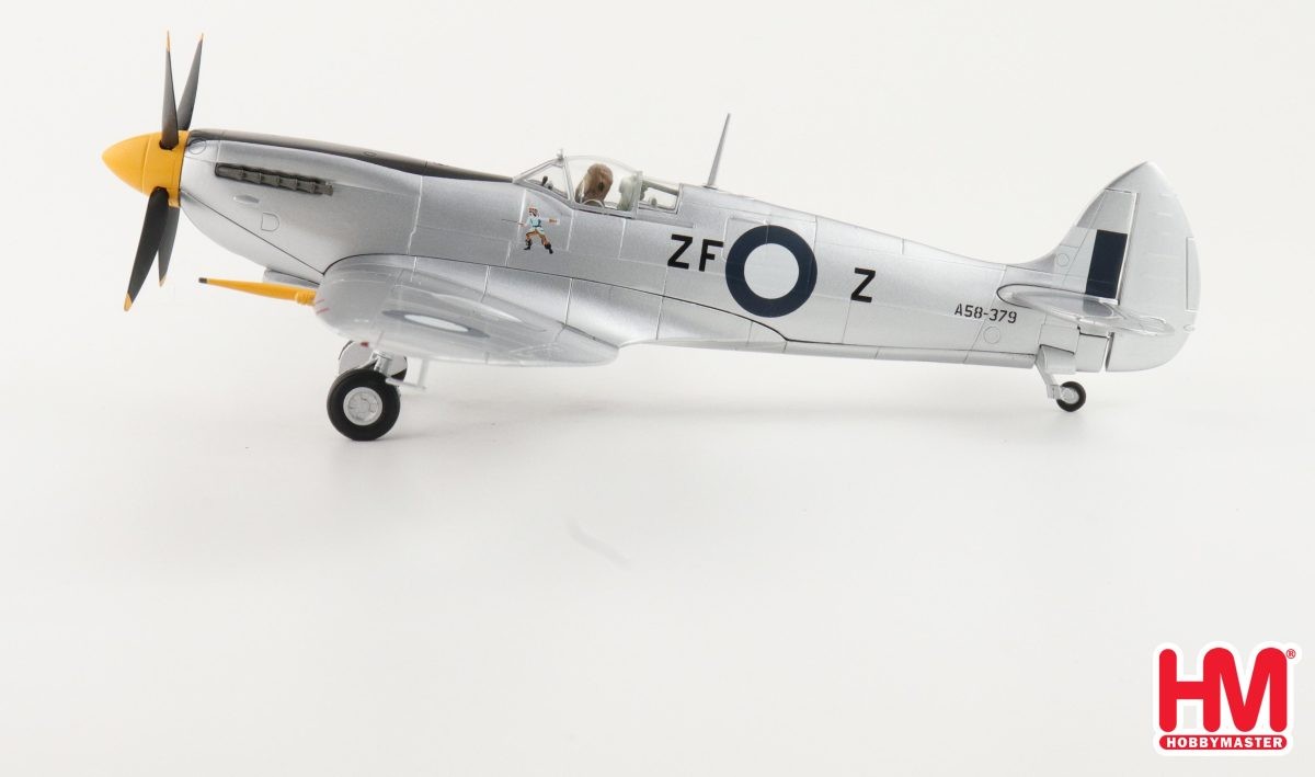 Hobby Master HA8329 Spitfire Mk. VIII A53-379, flown by F/L David Glaser, No. 549 Sqn., Strauss Airstrip, Sept 1944