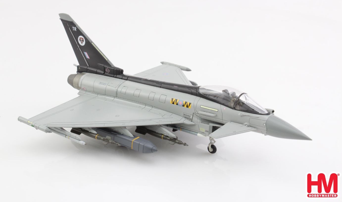Hobby Master HA6632 Eurofighter Typhoon ZK343, No. 74 Sqn. "Tigers", RAF (what if scheme) 