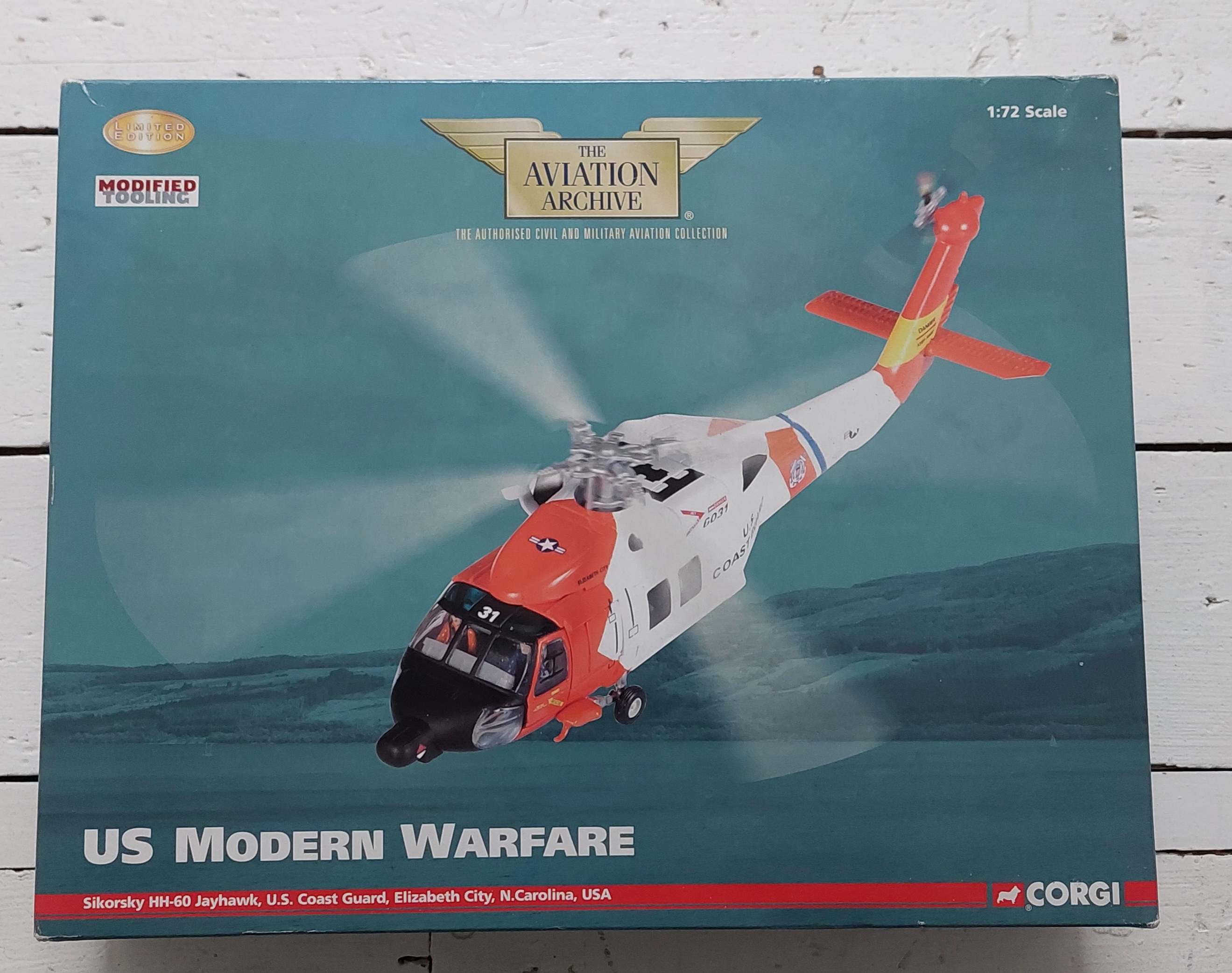 Corgi AA35903 Sikorsky HH-60 Jayhawk, U.S. Coast Guard, Elizabeth City, N. Carolina, USA