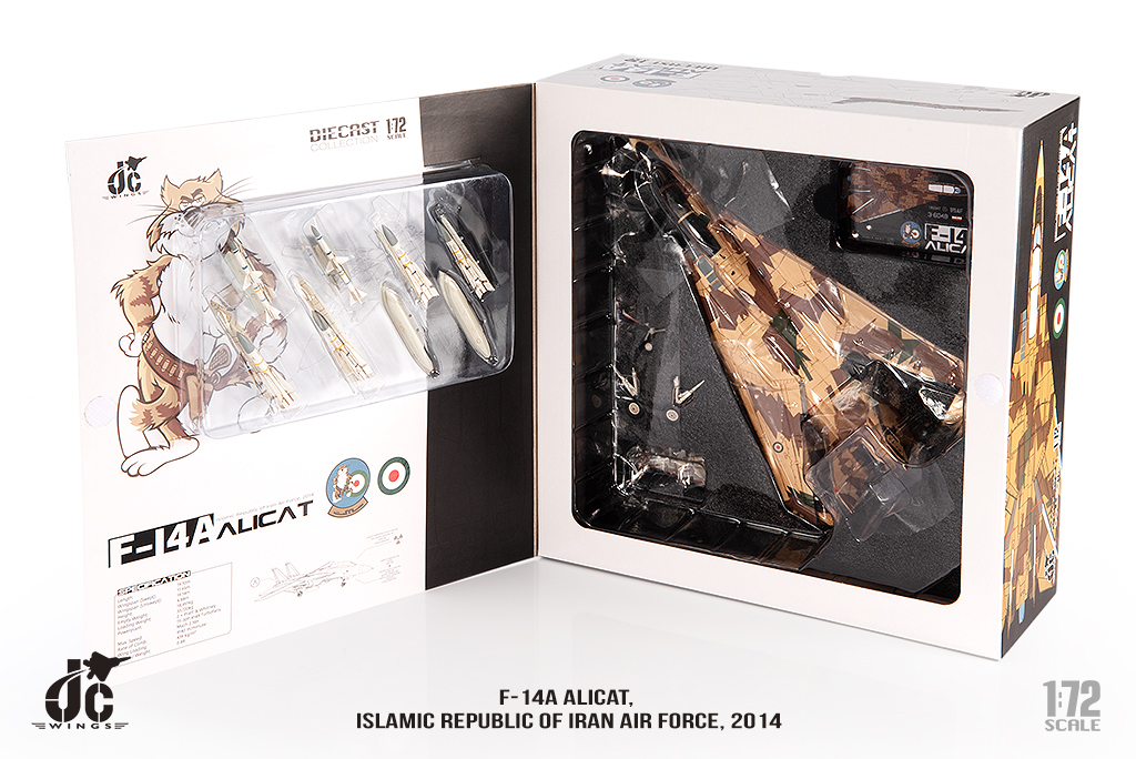 JCW72F14013  F-14A Alicat Islamic Republic of Iran Air Force, 2014  (RRP £130.99)